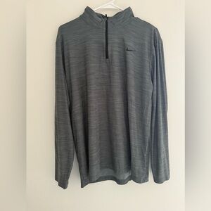 Nike Charcoal Gray Half Zip